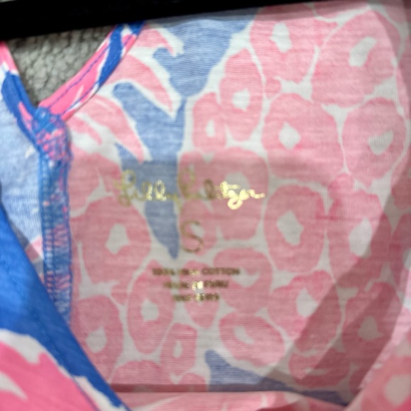 Lilly Pulitzer Kristen Swing Dress in Blue Heaven Little Flamenco in Sz Small - Picture 4 of 9